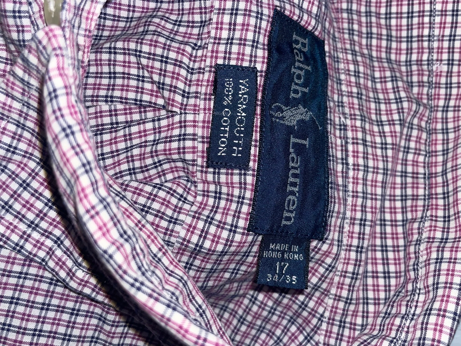 Ralph Lauren vintage overhemd / Maat: XL / T-shirts in goede staat / Geborduurd logo – photo 5